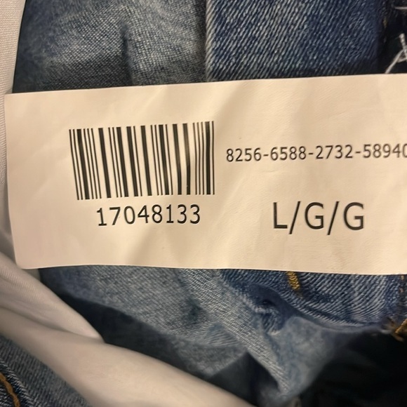 Refuge Baggy OVERSIZED‎ 12” wide leg Cargo women’s L pocket Jeans heavy wash NWT - Picture 12 of 16